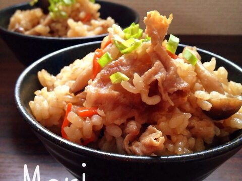 うまうま〜♡焼肉のタレで♡炊き込みご飯